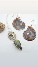 Load image into Gallery viewer, Seafarer Necklace, Ammonite And Labradorite