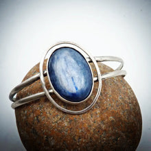Load image into Gallery viewer, Luminous Kyanite Cuff Bracelet