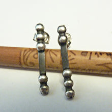 Load image into Gallery viewer, Asymmetrical Dots Stud Earrings