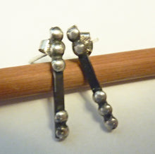 Load image into Gallery viewer, Asymmetrical Dots Stud Earrings