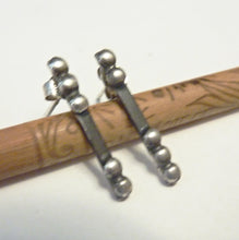 Load image into Gallery viewer, Asymmetrical Dots Stud Earrings