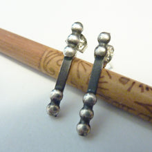 Load image into Gallery viewer, Asymmetrical Dots Stud Earrings