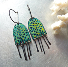 Load image into Gallery viewer, Sea Jelly Enamel Earrings