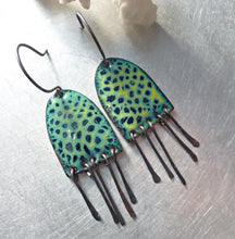 Load image into Gallery viewer, Sea Jelly Enamel Earrings