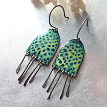 Load image into Gallery viewer, Sea Jelly Enamel Earrings