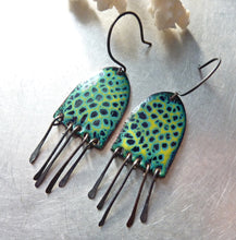Load image into Gallery viewer, Sea Jelly Enamel Earrings