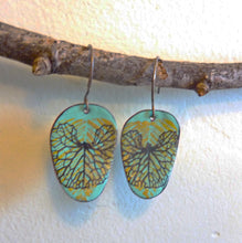Load image into Gallery viewer, Flying Leaf Earrings