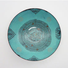 Load image into Gallery viewer, Mystical Eye Bowl, Enamel on Copper