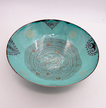 Load image into Gallery viewer, Mystical Eye Bowl, Enamel on Copper
