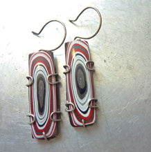 Load image into Gallery viewer, Nissan Fordite Earrings, Mid Century Modern