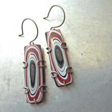 Load image into Gallery viewer, Nissan Fordite Earrings, Mid Century Modern
