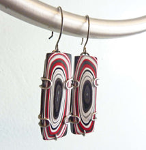 Load image into Gallery viewer, Nissan Fordite Earrings, Mid Century Modern
