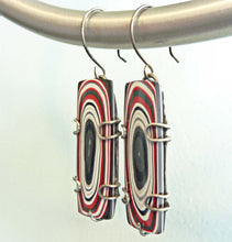 Load image into Gallery viewer, Nissan Fordite Earrings, Mid Century Modern