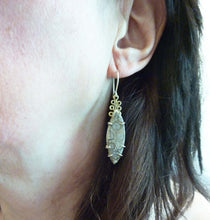 Load image into Gallery viewer, Fossil Coral Branch Earrings