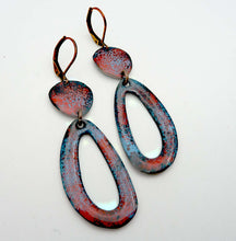 Load image into Gallery viewer, Mod Enamel Earrings