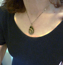 Load image into Gallery viewer, Pleuroceras Ammonite Pendant
