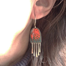 Load image into Gallery viewer, Sea Jelly Enamel Earrings