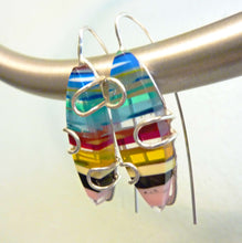 Load image into Gallery viewer, Surfite Rainbow Earrings, One-of-a-Kind