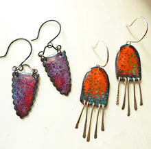 Load image into Gallery viewer, Sea Jelly Enamel Earrings