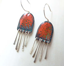 Load image into Gallery viewer, Sea Jelly Enamel Earrings