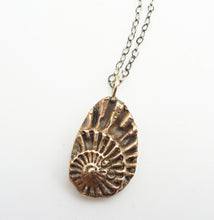 Load image into Gallery viewer, Pleuroceras Ammonite Pendant