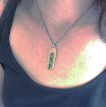 Load image into Gallery viewer, Jasmine Flower Brass Pendant Necklace