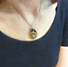 Load image into Gallery viewer, Pleuroceras Ammonite Pendant
