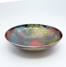 Load image into Gallery viewer, Rose Bowl, Enamel on Copper, OOAK