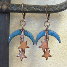Load image into Gallery viewer, Shooting Stars Enamel Earrings
