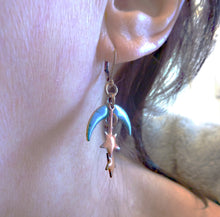 Load image into Gallery viewer, Shooting Stars Enamel Earrings