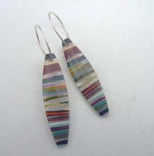 Load image into Gallery viewer, Surfite Striped Hoop Earrings