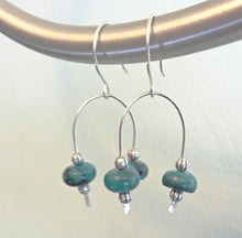 Load image into Gallery viewer, Turquoise Archway Earrings
