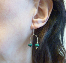 Load image into Gallery viewer, Turquoise Archway Earrings