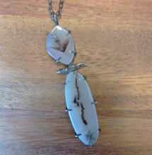Load image into Gallery viewer, Dendritic Agate Twig Pendant