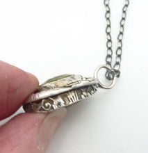 Load image into Gallery viewer, Victorian Snakes Pendant with Vesuvianite Stone