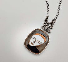 Load image into Gallery viewer, Sleeping Beauty Pendant Necklace