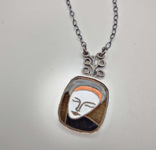 Load image into Gallery viewer, Sleeping Beauty Pendant Necklace
