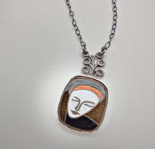 Load image into Gallery viewer, Sleeping Beauty Pendant Necklace
