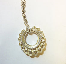 Load image into Gallery viewer, Coquille Necklace, Scallop Fan, Bronze or Sterling Silver