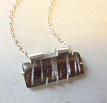Load image into Gallery viewer, Hypersthene Stripes Pendant