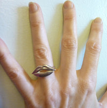 Load image into Gallery viewer, Hot Lips Ring, Bronze or Sterling Silver