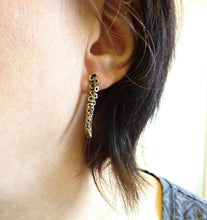 Load image into Gallery viewer, Tentacle Stud Earrings, Bronze or Sterling Silver