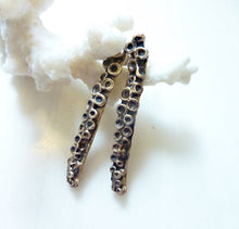 Load image into Gallery viewer, Tentacle Stud Earrings, Bronze or Sterling Silver