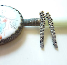 Load image into Gallery viewer, Tentacle Stud Earrings, Bronze or Sterling Silver