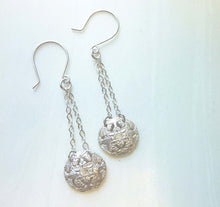 Load image into Gallery viewer, Victorian Button Earrings