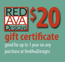 Load image into Gallery viewer, Gift Certificate (Any Value) for RedAvaDesigns