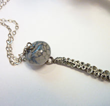 Load image into Gallery viewer, Tentacles Pendant, Octopus, Lace Agate Bead