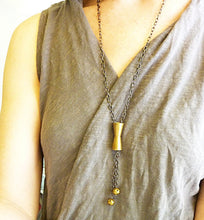 Load image into Gallery viewer, Pendulum Lariat Necklace