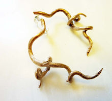 Load image into Gallery viewer, Grapevine Post Earrings, Bronze or Sterling Silver