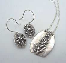 Load image into Gallery viewer, Lavender Relic Pendant, Fine Silver